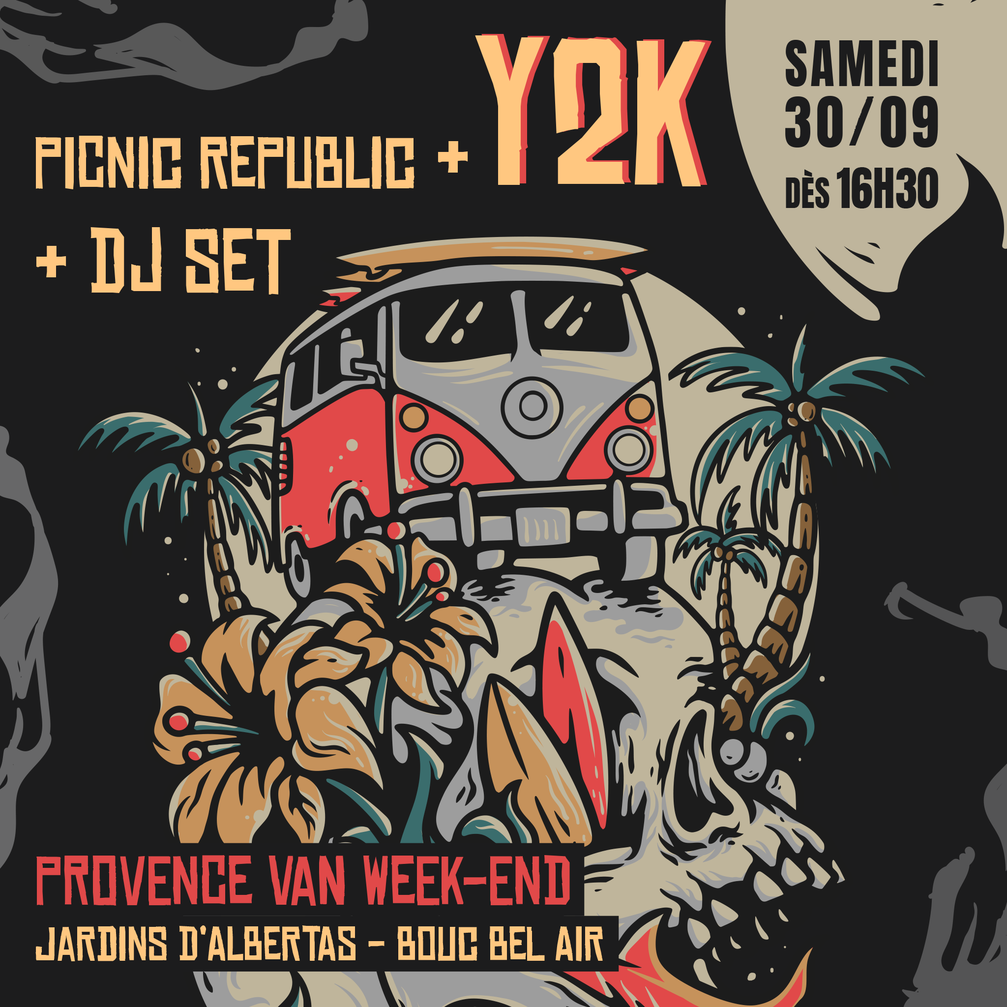 y2k en concert au Provence Van Week-End